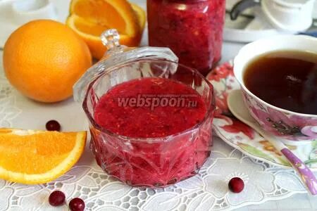 Варенье из клюквы с апельсином
