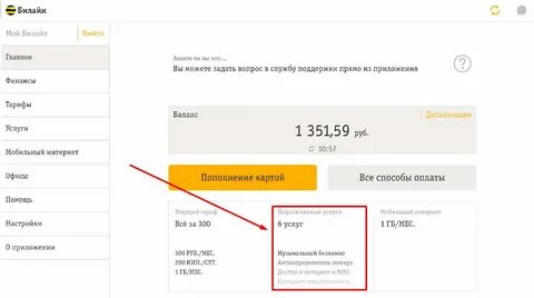 Как узнать подключенные подписки на карте