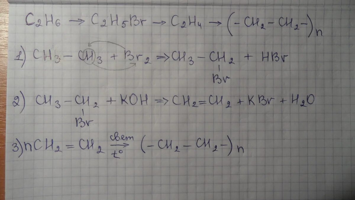 С2h2 в c6h5br. C2h5br c2h4. Цепочка c2h6 c2h5cl. Цепочка c2h6 c2h5br c2h4. C2h4 co2 реакция