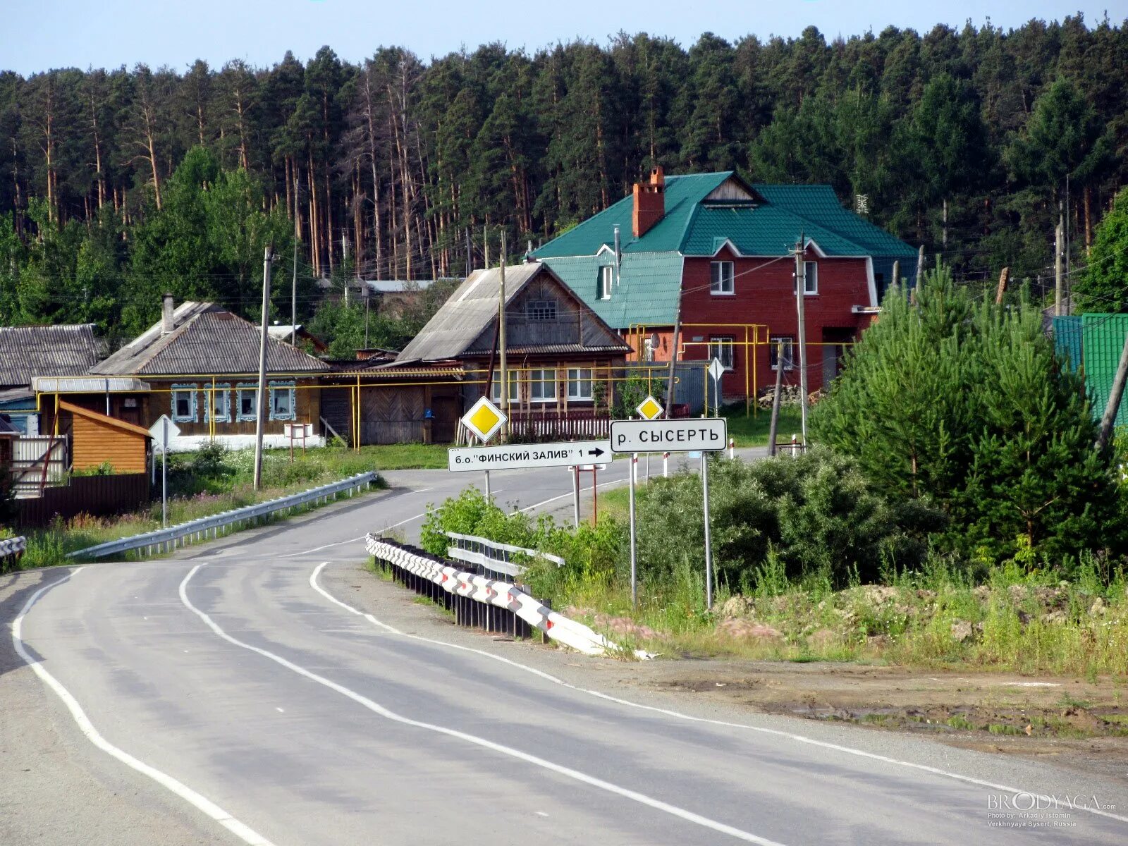 Поселке верхняя сысерть