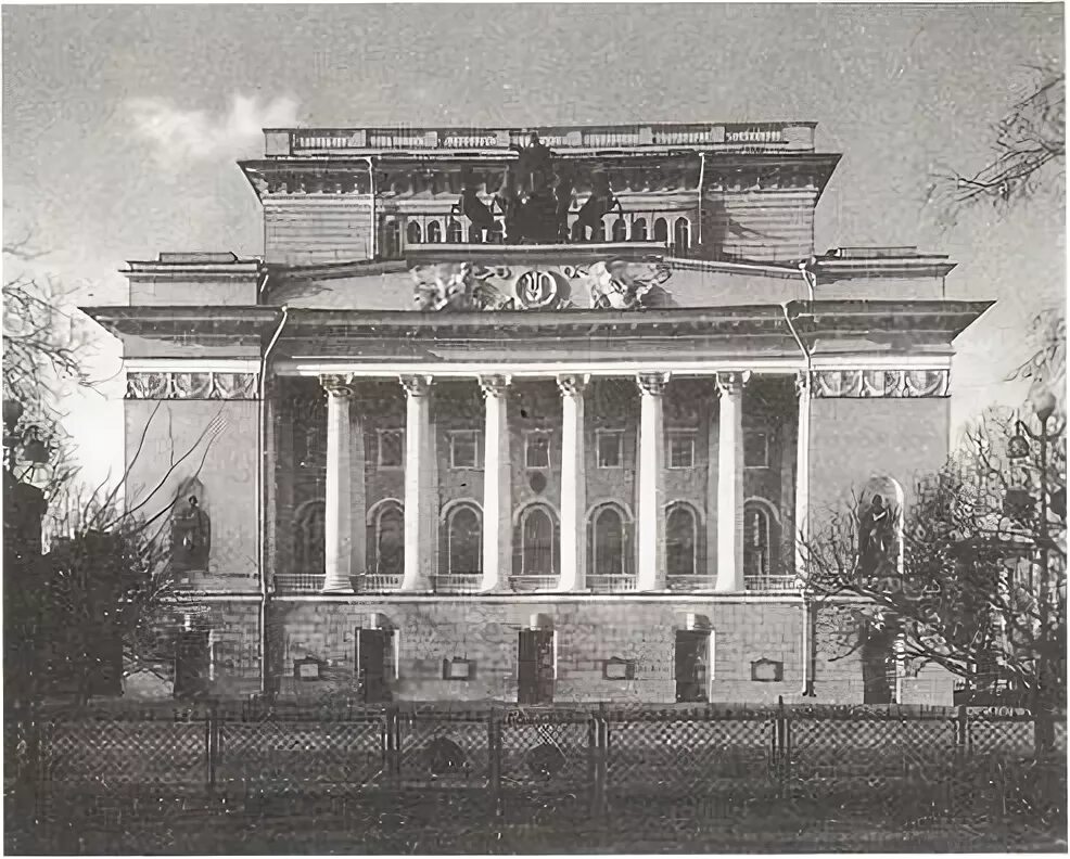 Александринский театр архитектор. Александринский театр архитектор