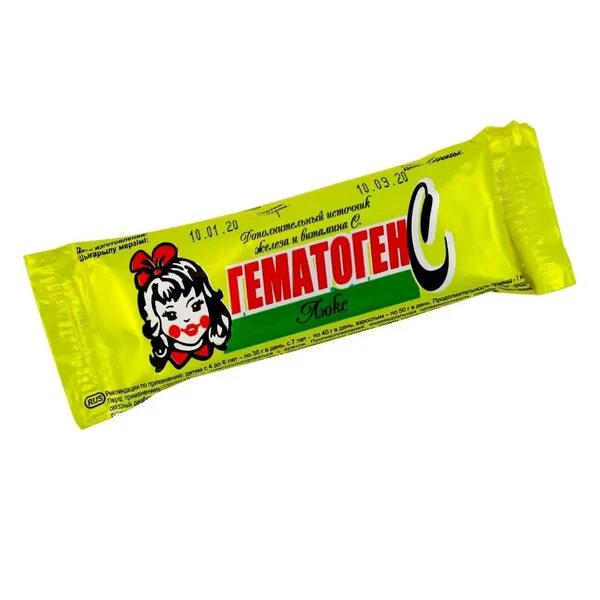 Содержание гематогена