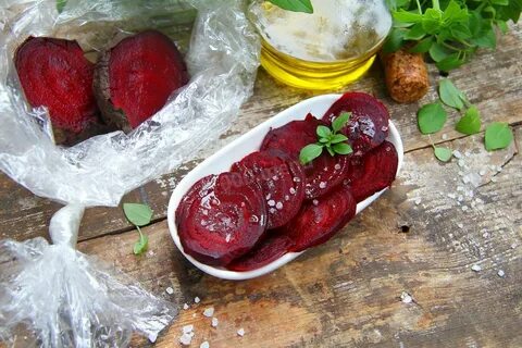Сварить свеклу в микроволновке целлофановом пакете быстро