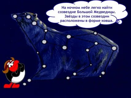 Загадка про большую медведицу созвездие