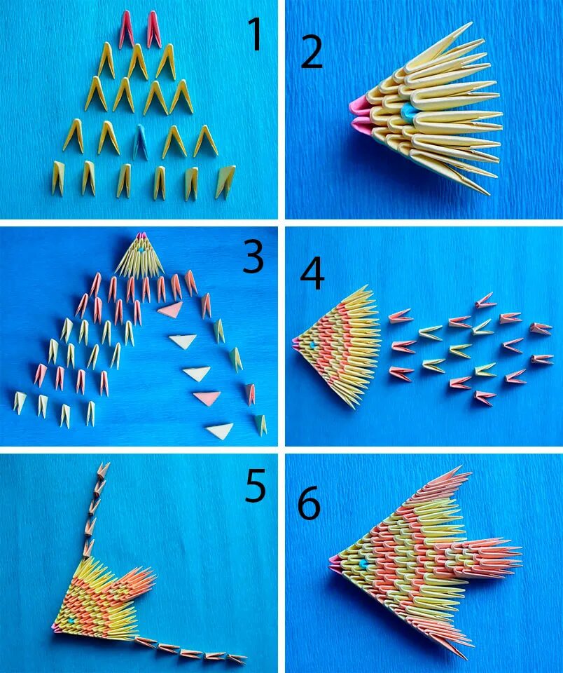 Модульное оригами. Модульное оригами для начинающих. Модули оригами. Поделки пошагово.