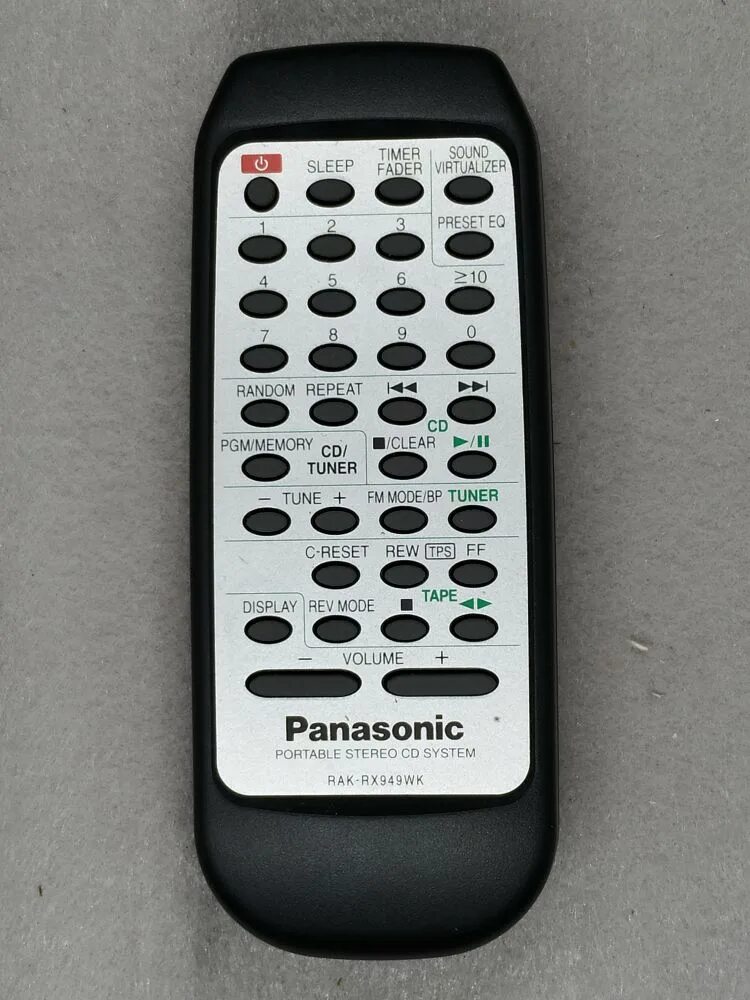 Пульт panasonic rx