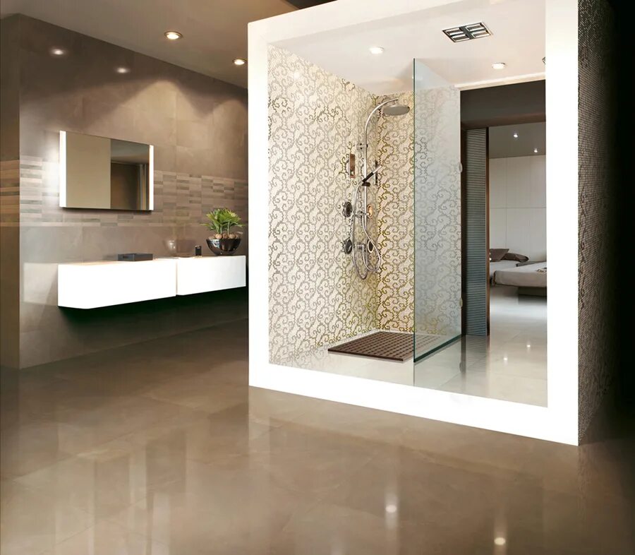 Мрамор и мозаика в ванной. Ванная комната керамогранит и мозайка. Мозаика и мрамор в ванной комнате. Душевая керамогранит и мозаика. Керамогранит в душе