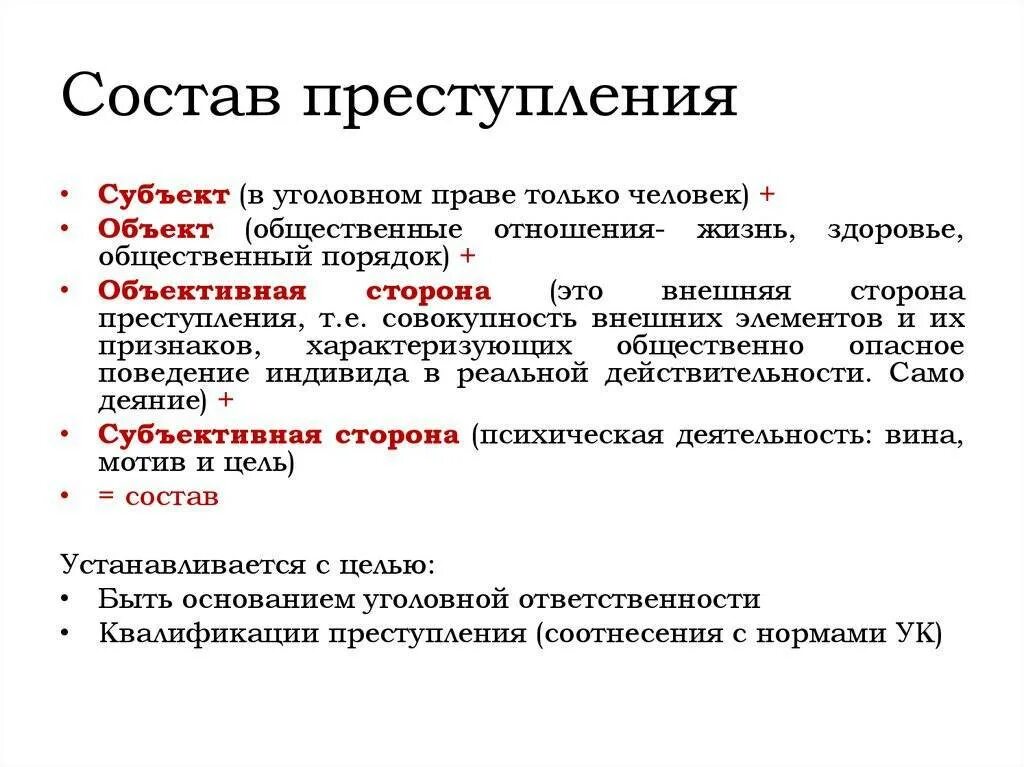 Процедуры в уголовном праве. Процедуры в уголовном праве