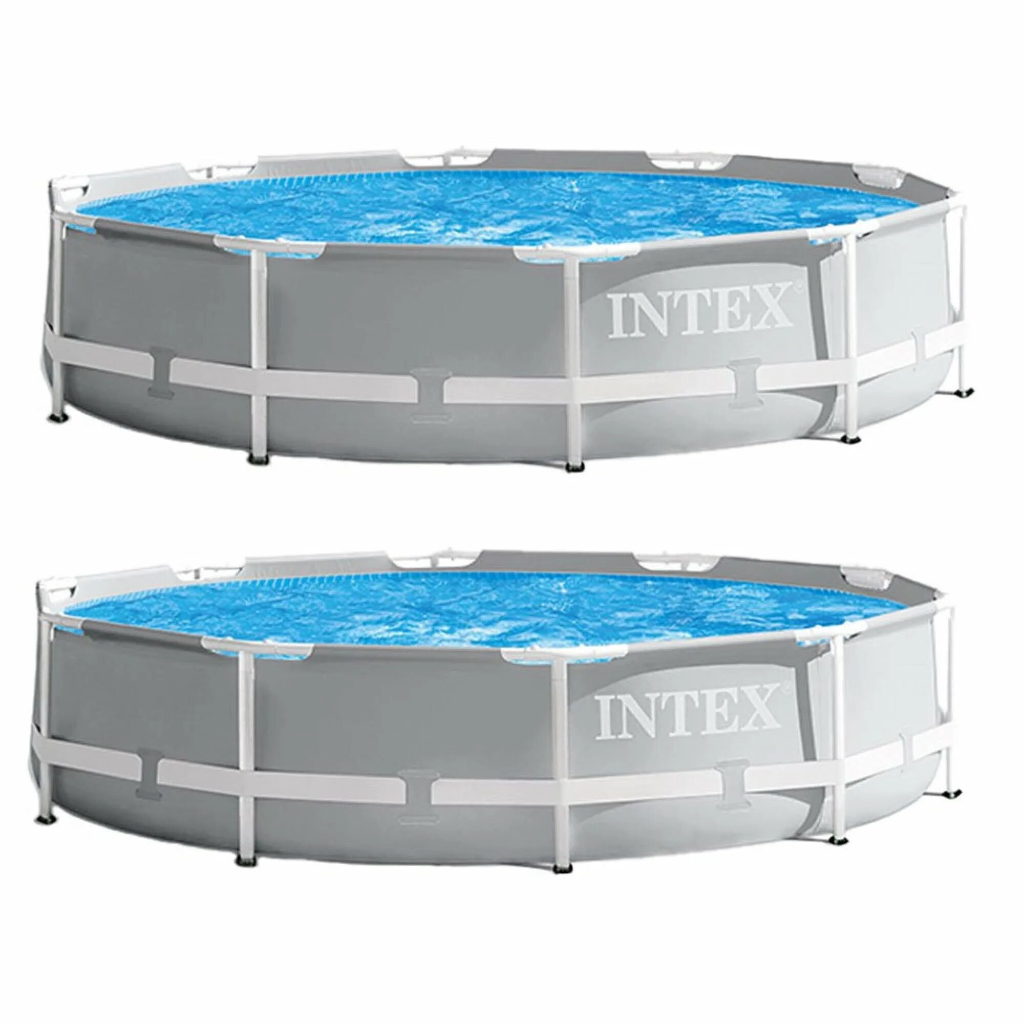 Бассейн 366 99 см intex. Intex prism frame 366x99. bassenlar.