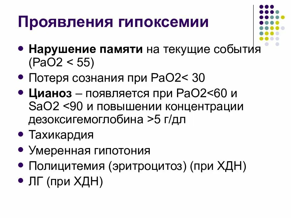 Проявления гипоксемии. Осложнения хронической дыхательной недостаточности. ХОБЛ дыхательная недостаточность. Осложнения дыхательной недостаточности