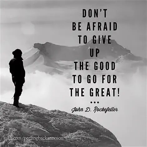 Have to give up