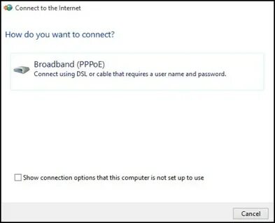 But connect