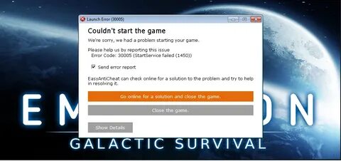 Launcher error
