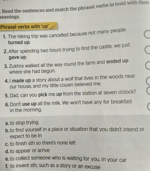 Read the sentences. Match the Words in Bold to their meanings перевод. In Bold перевод. Match the Words with their meanings..