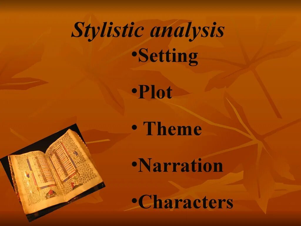 Stylistic analysis. Stylistic analysis of the text. stylistic devices of the text. stylistic relevance.