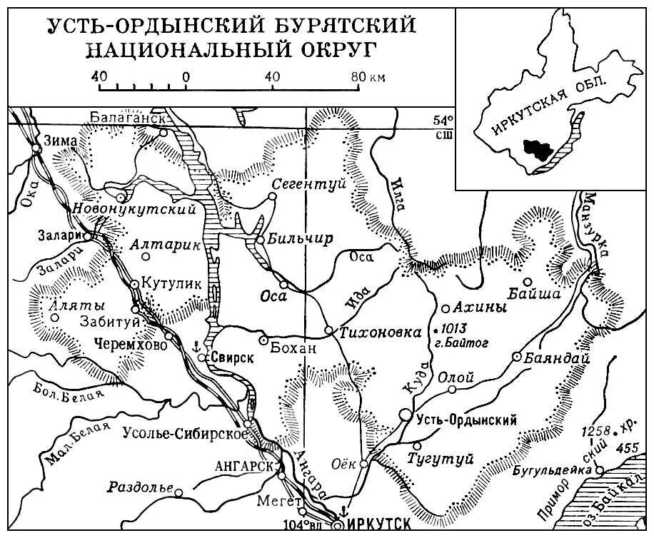 Усть ордынский округ иркутская область. Усть-Ордынский автономный округ на карте. Районы Усть-Ордынского бурятского округа. Карта Усть-Ордынского округа Иркутской области. Усть Ордынский Бурятский национальный округ.