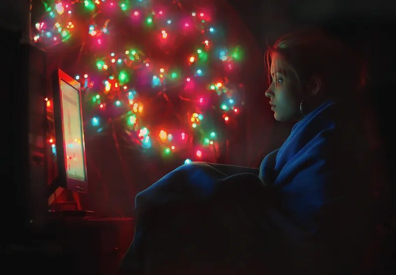 После новогоднего застолья. Новогодняя ночь 2014. Исключительно в новогоднюю ночь. Новогодняя встреча. Одинокий новый год.