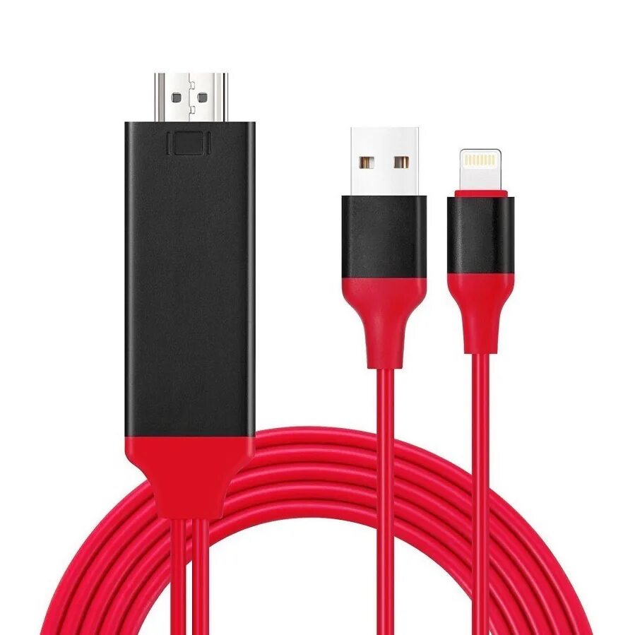 Кабель для оповещения. Lightning to HDTV Cable для iphone. Lightning кабель HDTV TV цифровой av адаптер 2 м USB HDMI-. HDMI Lightning кабель для iphone. HDTV кабель Apple Lightning 8-Pin to HDMI 1,8 метра (красный/коробка).