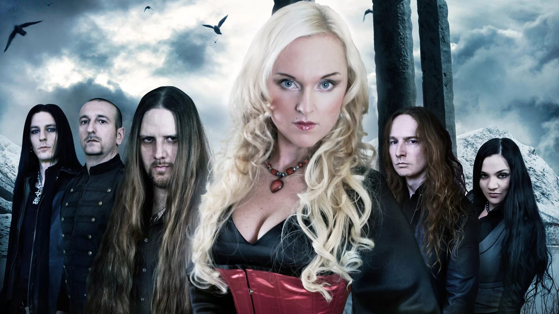 Leaves eyes myths of fate. Группа leaves’ Eyes. Лив Кристин. Leaves Eyes Liv Kristine.