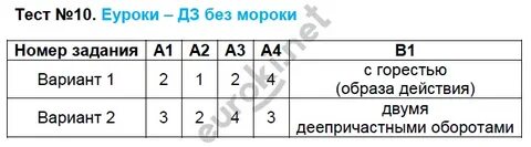 Русский язык 8 класс вариант 1