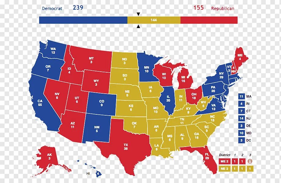 Американские партии по штатам. Сколько выборщиков в сша. Карта штатов сша по выборщикам. Сколько выборщиков в сша. Сколько выборщиков в сша.