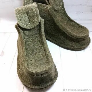 Войлочные чуни мужские