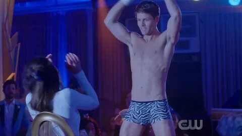 Lachlan Buchanan guest starred on last night's new episode of The CW d...