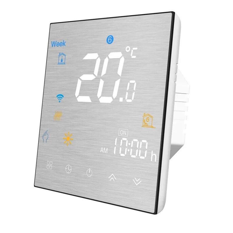 Wifi умный термостат. Zigbee термостат теплого пола. умные термостаты от гугл.