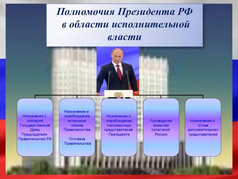 Государственную власть в россии осуществляют выбрать. Президента РФ глава государства исполнительная власть таблица. 10 Полномочий президента РФ. Полномочия президента РФ В сфере исполнительной власти схема. Функции президента РФ В сфере исполнительной власти.