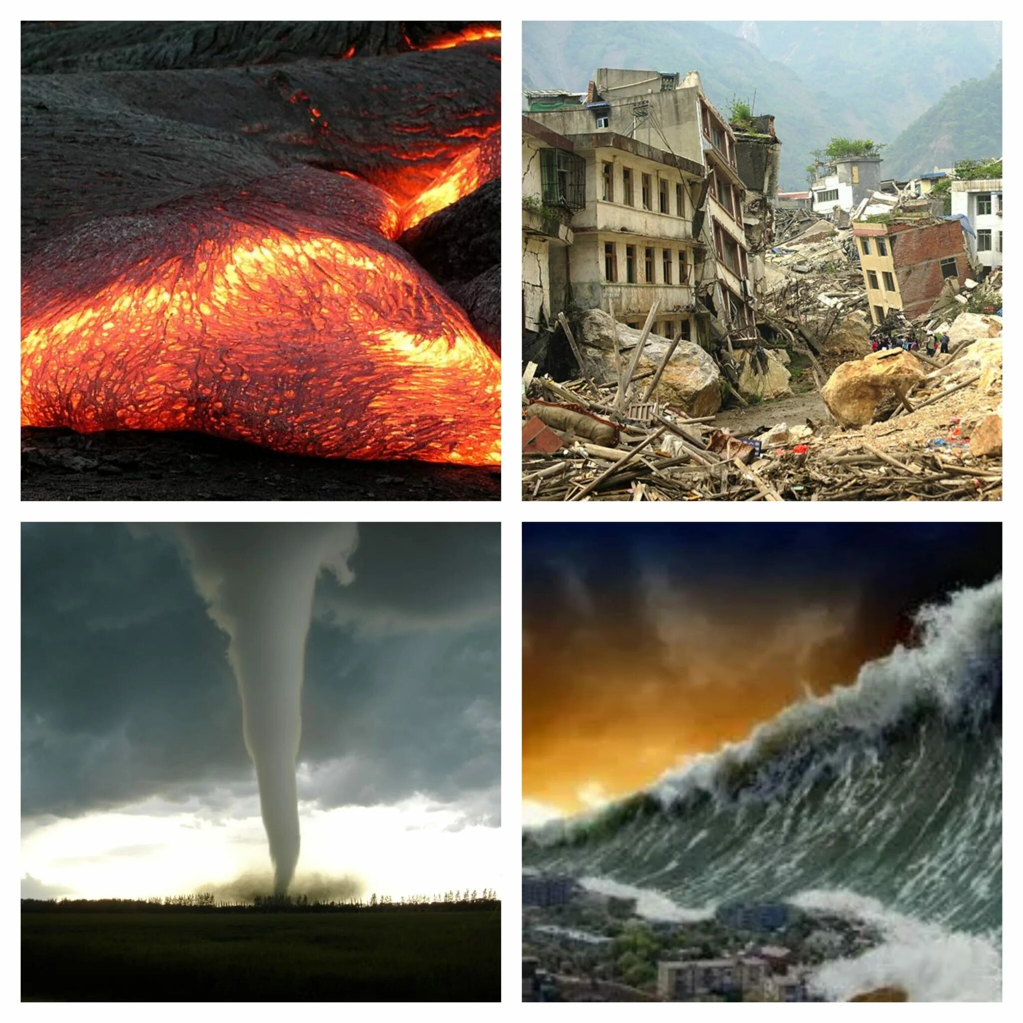 5 natural disasters