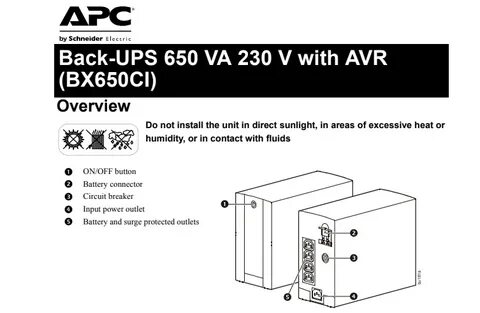 Apc back ups инструкция