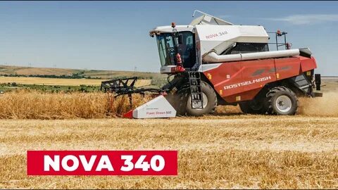 Новый комбайн ростсельмаш нова