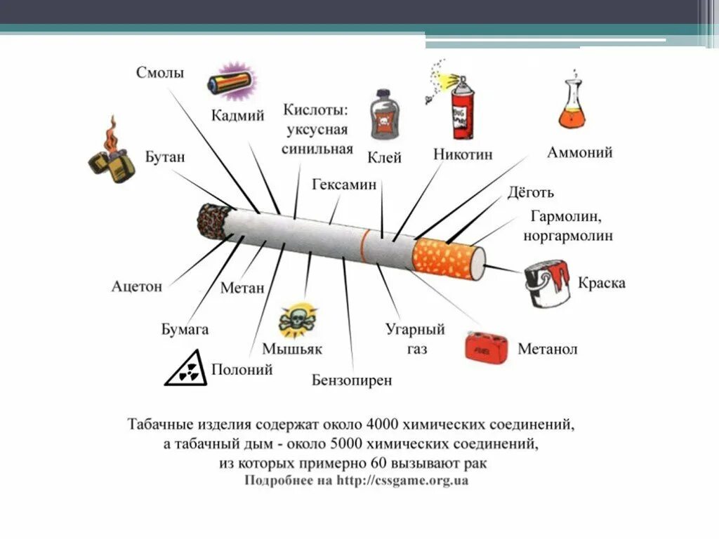Табакокурение состав табачного дыма. Курение состав сигареты. Вредные вещества в сигарете. Вещества входящие в состав табачного дыма.