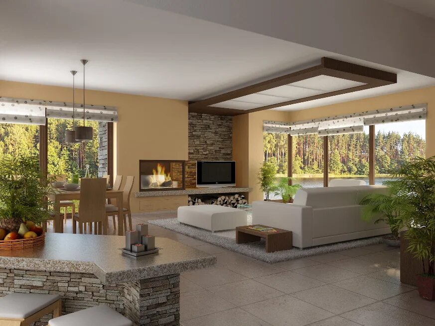 Pin by Debbie Rose on home Fireplace design, Custom floor plans, Custom home des