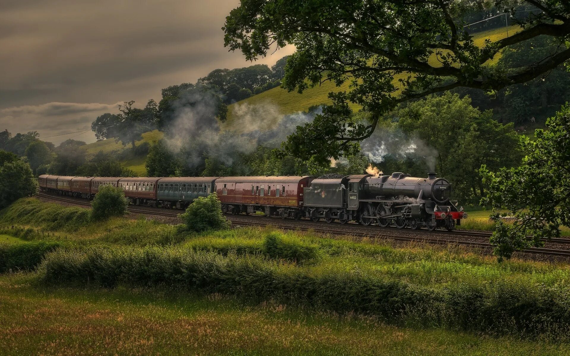 Train forced