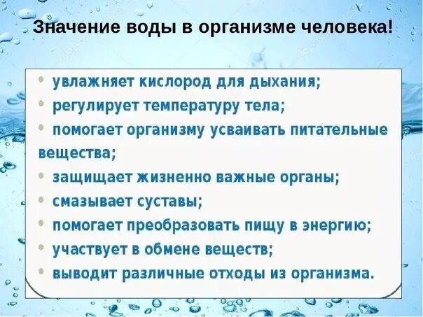 Основная роль воды. Значение воды в организме человека. Важность воды для организма человека. Значение воды для человека. Значение воды.