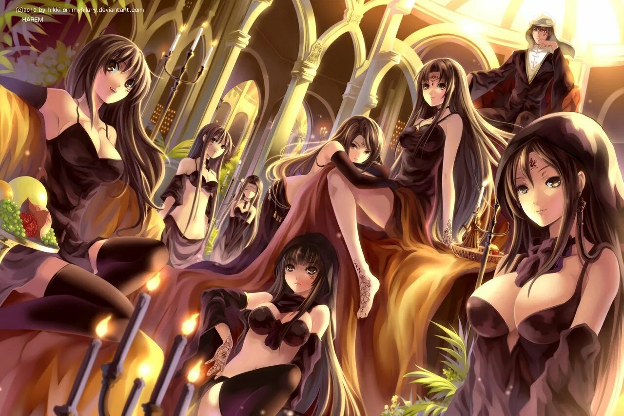 Halloween harem