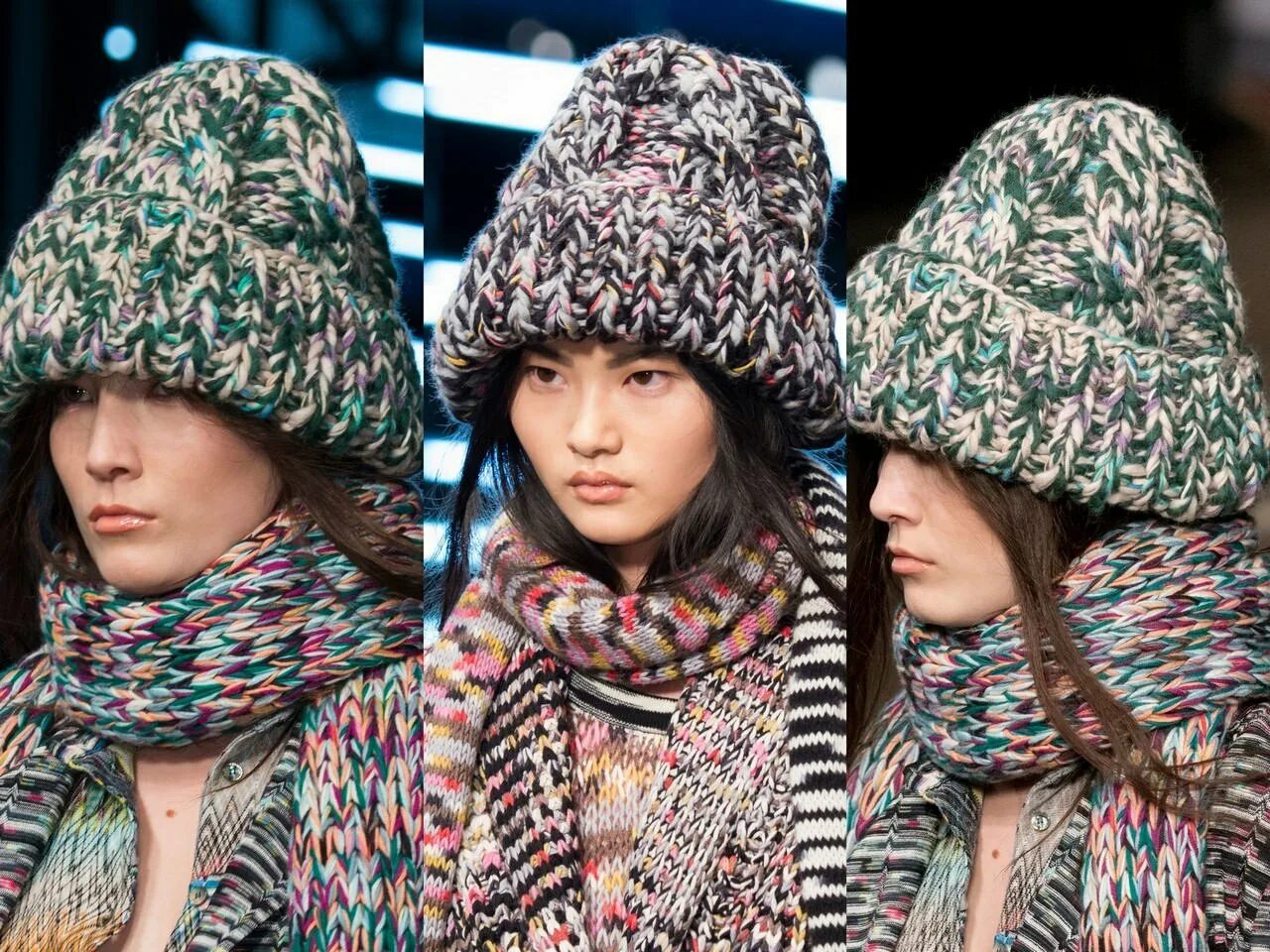 Missoni 2022. Вязаные шапки мода 2022. Шапки 2023-2024 тренды. Модные головные уборы зима. Тренды шапок 2023