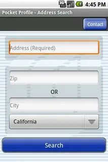 Address required