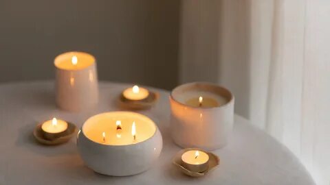 Фигурный подсвечник для нескольких свечей 9