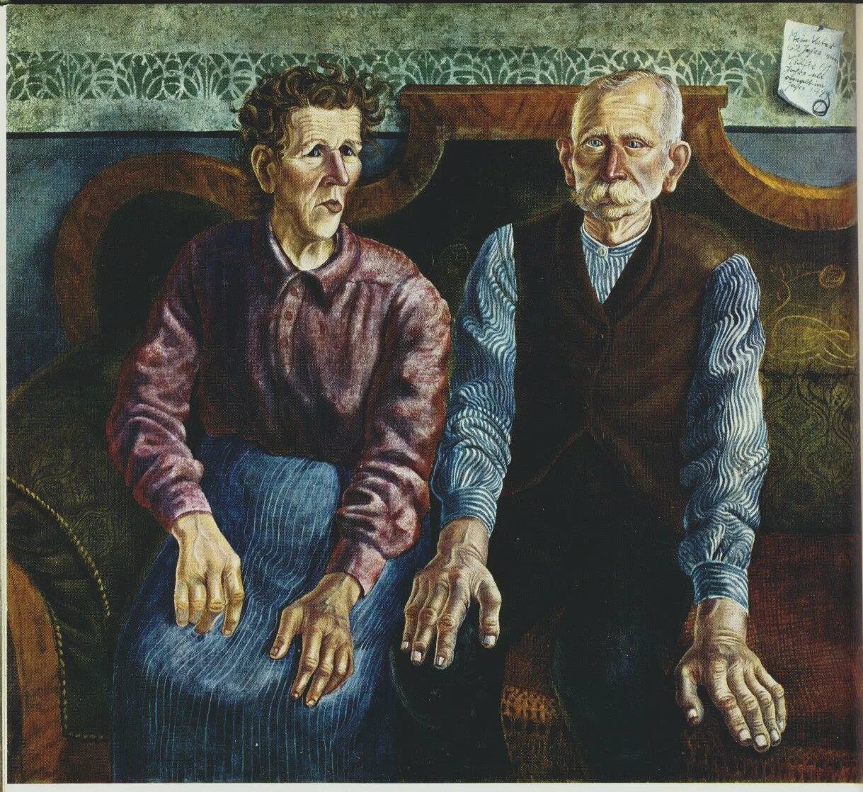 Как дополняется портрет отца. Отто дикс 1891-1969. отто дикс портреты. отто дикс портрет родителей. otto dix художник.
