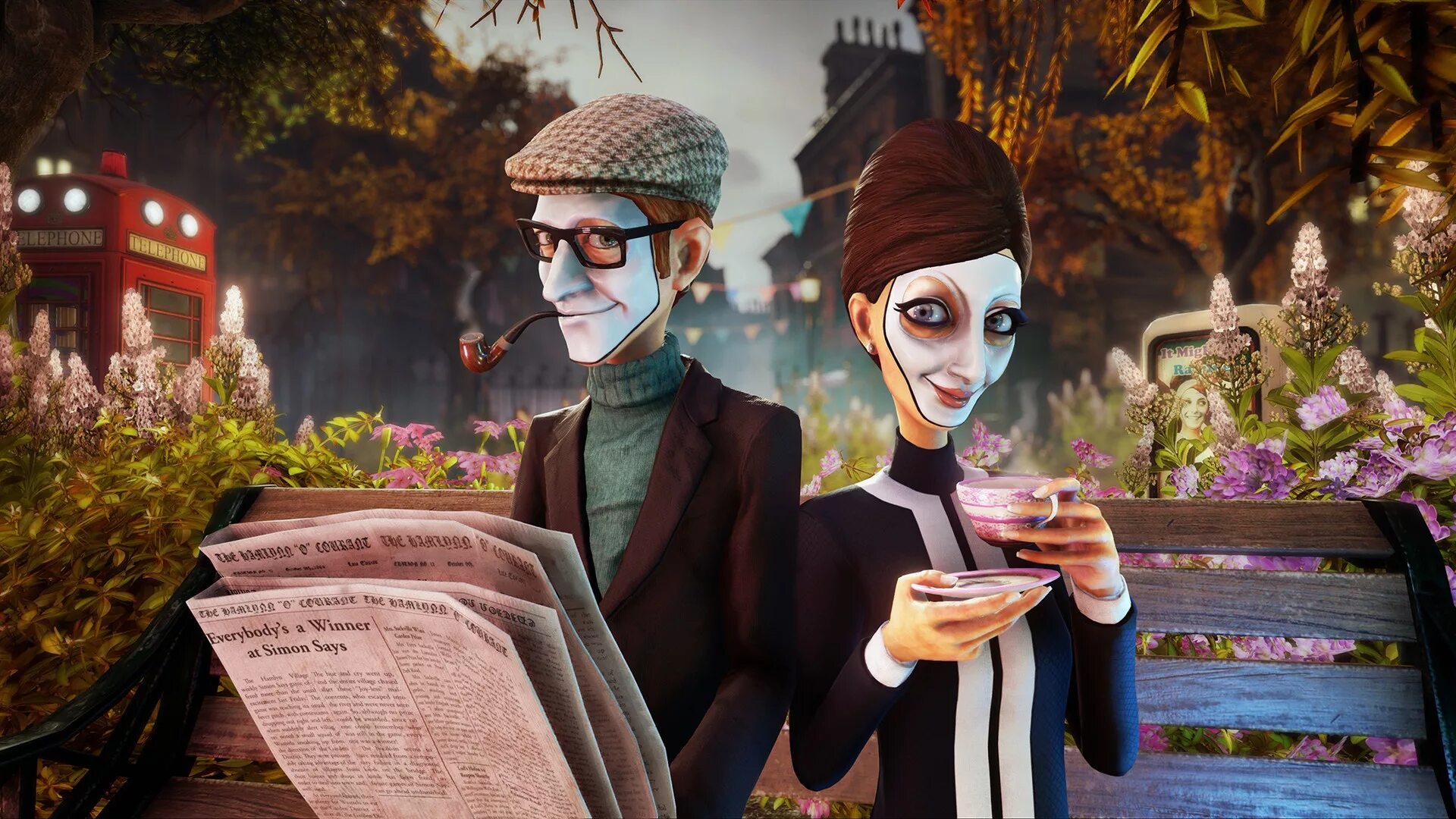 Were happy few. Игра we Happy few. Ви Хэппи фью. Радостин we Happy few. We Happy few персонажи.