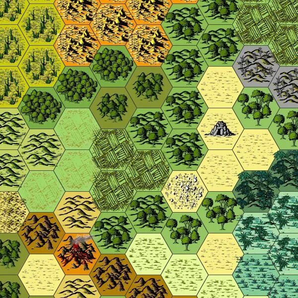 Гексы civ6. 2d Hexagon Terrain. Тайлсет гекс. Тайлы для карт.