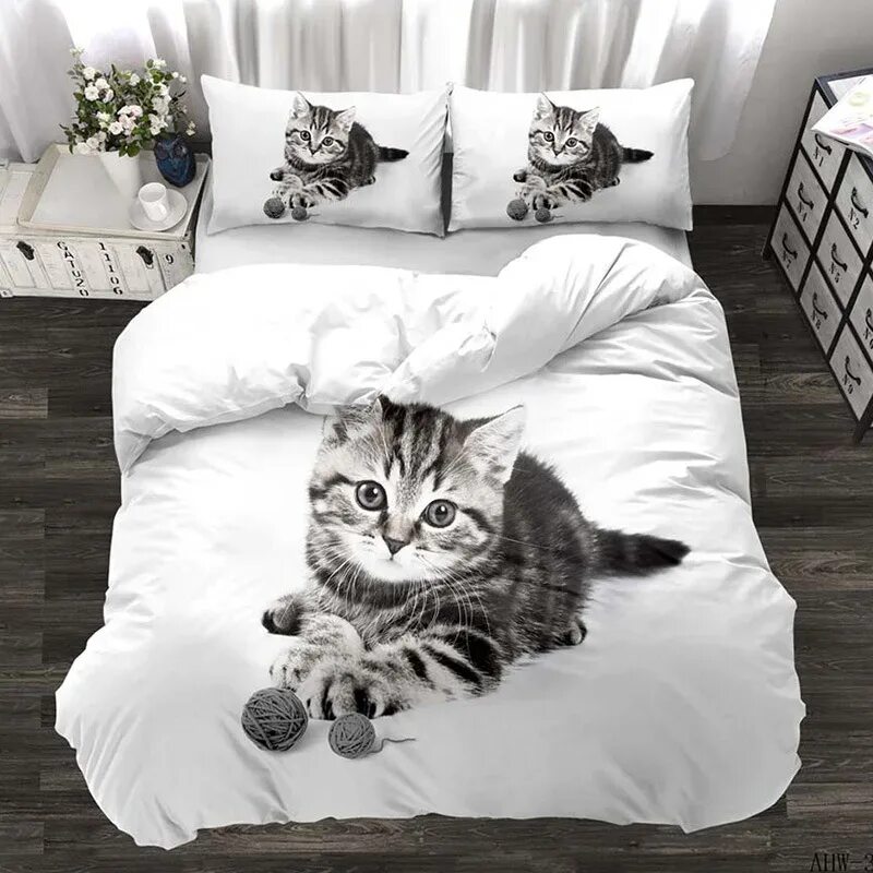 Постель ч. Постельное белье с котом. Постельное белье с котятами. Постель с котами. Комплект постельного белья с кошками.