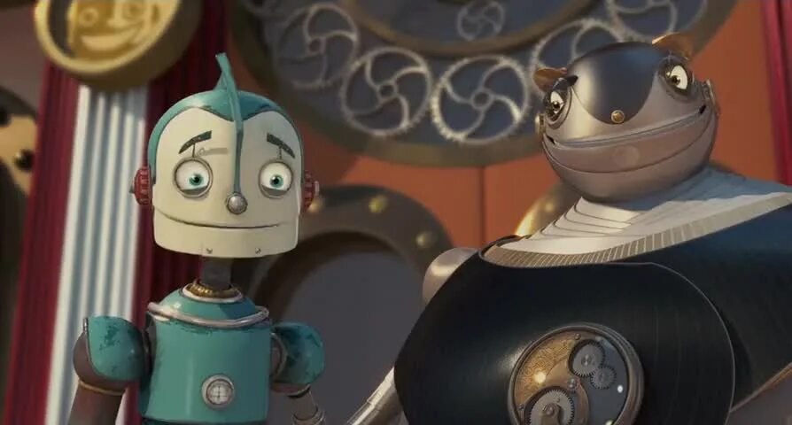 Robots 2005. Роботы родни нержавейкин. мистер бигвелд. роботы фильм 2005. мультик роботы 2005.