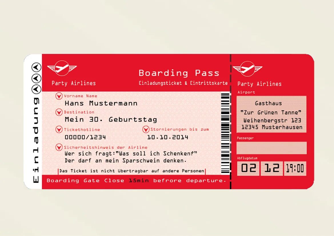 Hot tickets. Boarding Pass. Ticket. Return ticket. Flugticket.