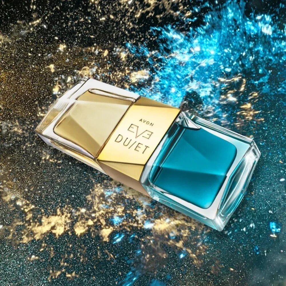 Avon je. Парфюмерная вода Avon Eve Duet. Парфюмерная вода эйвон Еве дуэт. Парфюмерная вода Eve Duet contrasts 50. Парфюмерная вода эйвон Eve Duet.