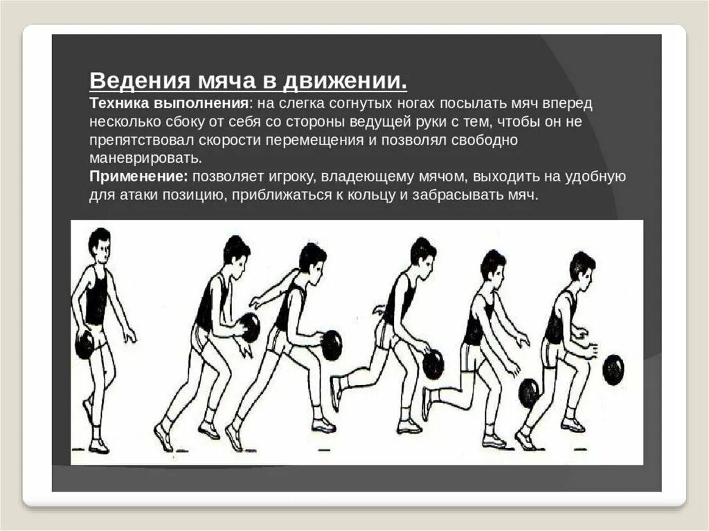 Как правильно выполнять ведение мяча