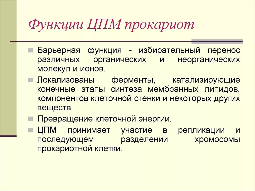 Прокариоты строение функции. Прокариоты функции. Функции ЦПМ прокариот. Функционирование прокариотов. Функции ЦПМ.