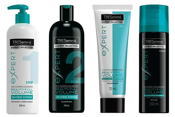 TRESEMME Beauty-Full Volume мусс. TRESEMME Beauty-Full Volume Shampoo Reverse System. TRESEMMÉ Beauty-Full Volume collection. Шампунь Тресемме бьютифул волюм. Tresemme маска для волос